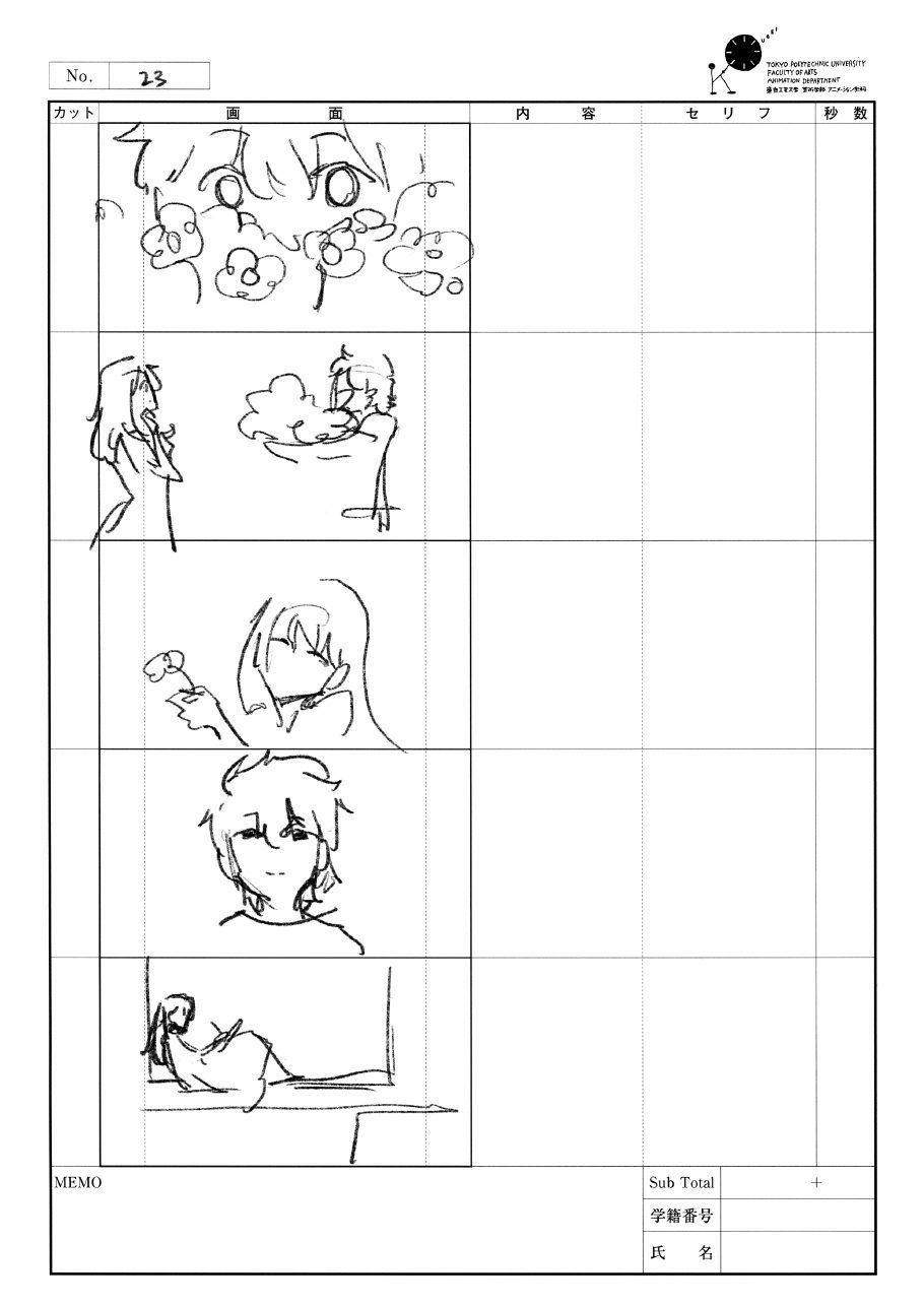 Storyboard page 23 from After North.