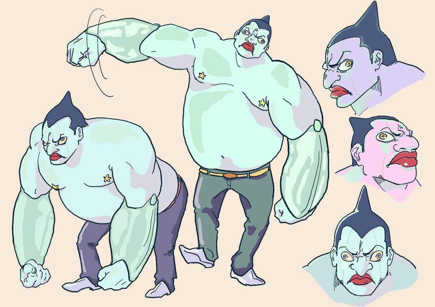 Enemy alien character sheet for 中前りおん–片恋ラプソディMV